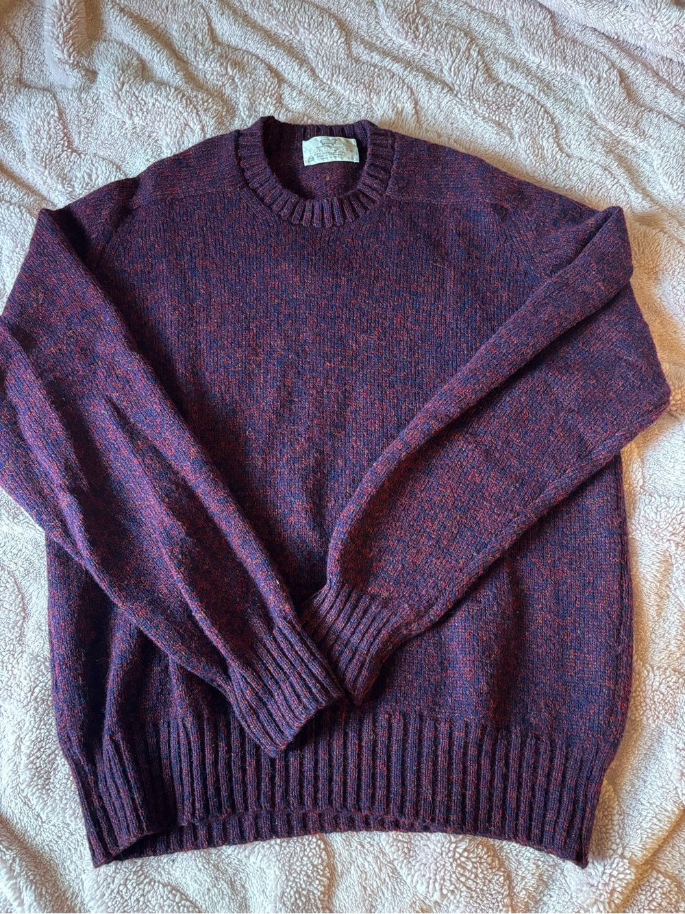 Vintage Lord Jeff- 100% Wool sweater. XL